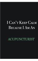 I cant Keep Calm because I am an Acupuncturist: Writing careers journals and notebook. A way towards enhancement