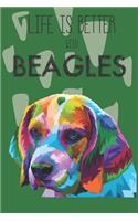 Life Is Better With Beagles