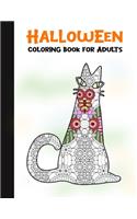 Halloween Coloring Book for Adults