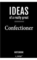 Notebook for Confectioners / Confectioner