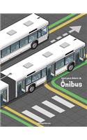 Livro para Colorir de Ônibus