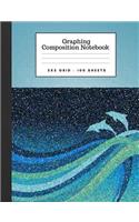 Graphing Composition Notebook 5x5 Grid 100 Sheets