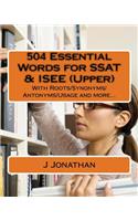 504 Essential Words for SSAT & ISEE (Upper)