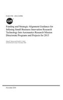 Funding and Strategic Alignment Guidance for Infusing Small Business Innovation Research Technology Into Aeronautics Research Mission Directorate Programs and Projects for 2015