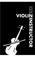 Violin Instructor Notebook