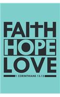 Faith Hope Love 1 Corinthians 13