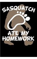 Sasquatch Ate My Homework