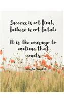 Success Is Not Final, Failure Is Not Fatal..