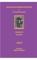 Rationale Divinorum Officiorum by Guillaume Durandus, Volume Seven