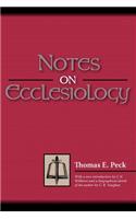 Notes on Ecclesiology