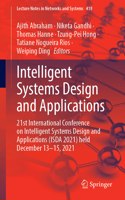 Intelligent Systems Design and Applications