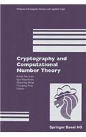 Cryptography and Computational Number Theory