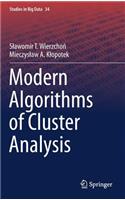 Modern Algorithms of Cluster Analysis