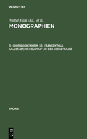 Monographien, 11, Großbockenheim, Kr. Frankenthal. Kallstadt, Kr. Neustadt an der Weinstraße