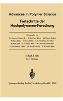 Advances in Polymer Science / Fortschritte Der Hochpolymeren-Forschung