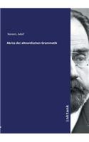 Abriss der altnordischen Grammatik