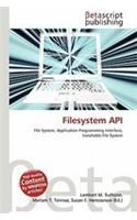 Filesystem API: (English)