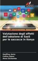 Valutazione degli effetti dell'adozione di SaaS per le saccocce in Kenya