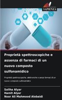 Proprietà spettroscopiche e assenza di farmaci di un nuovo composto sulfonamidico