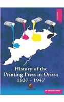 History of the Printing Press in Orissa 1837 - 1947