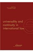 Universality and Continuity in International Law
