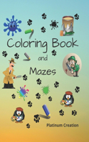 Coloring Book and Mazes