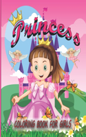 Princess Coloring book for girls