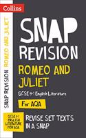 Collins Snap Revision Text Guides - Romeo and Juliet: Aqa GCSE English Literature