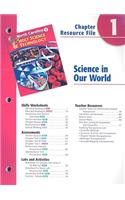 North Carolina Holt Science & Technology Chapter 1 Resource File: Science in Our World