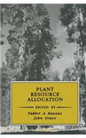 Plant Resource Allocation