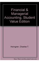 Financial & Managerial Accounting, Student Value Edition