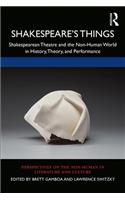 Shakespeare’s Things
