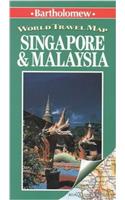 Singapore and Malaysia: (World Travel Map)