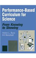 Performance-Based Curriculum for Science