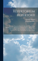 Repertorium Repertorii