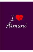 I love Armani