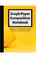 Graph Paper Composition Notebook