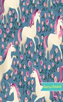 Unicorn Notebook: Cute Kawaii Journal and Diary Large 8.5 x 11 Matte Cover with Blank Lined Ruled White Paper Interior - Perfect for School, Gifts for Kids (Girls and