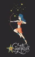 Sagittarius: Zodiac Astrology Horoscope Writer's Notebook Journal for Women Men Teens to Write In Gift