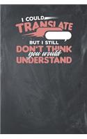 I could Translate but i still don't think you would understand