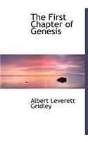 The First Chapter of Genesis