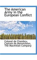 The American Army in the European Conflict