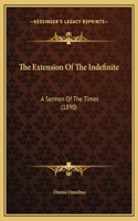 The Extension Of The Indefinite