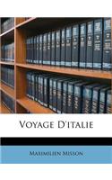 Voyage d'Italie