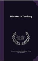 Mistakes in Teaching