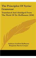 Principles Of Syriac Grammar