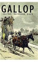 Gallop Journal, Notebook, Diary