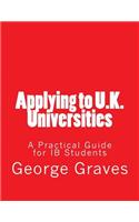 Applying to U.K. Universities