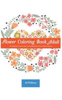 Flower Coloring Book Adult
