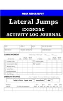 Lateral Jumps Exercise Activity Log Journal